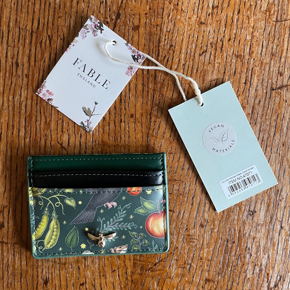 Fable England - Into the Woods Green Card Holder